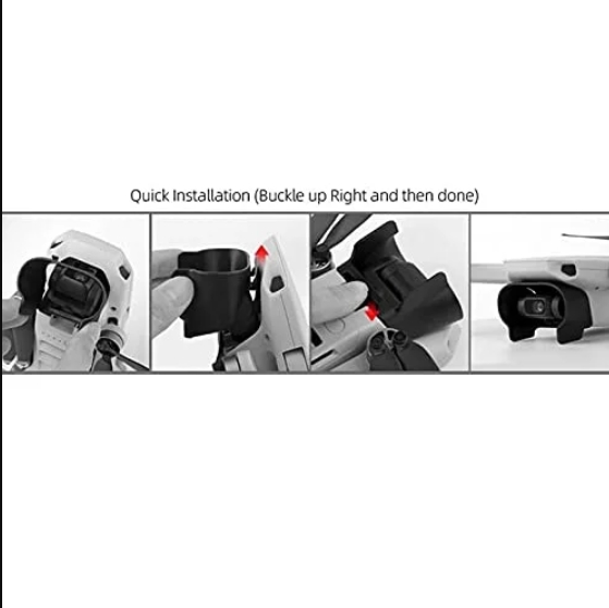 Lens Hood Sunhood DJI Mavic Mini Accessory Sunshade Gimbal Guard Compatible with DJI Mavic Mini/Maivc Mini 2/ Mini SE - Image 4