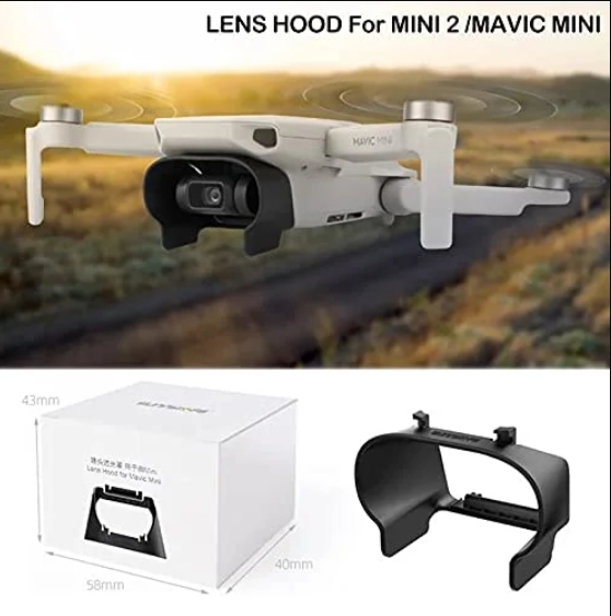 Lens Hood Sunhood DJI Mavic Mini Accessory Sunshade Gimbal Guard Compatible with DJI Mavic Mini/Maivc Mini 2/ Mini SE - Image 2