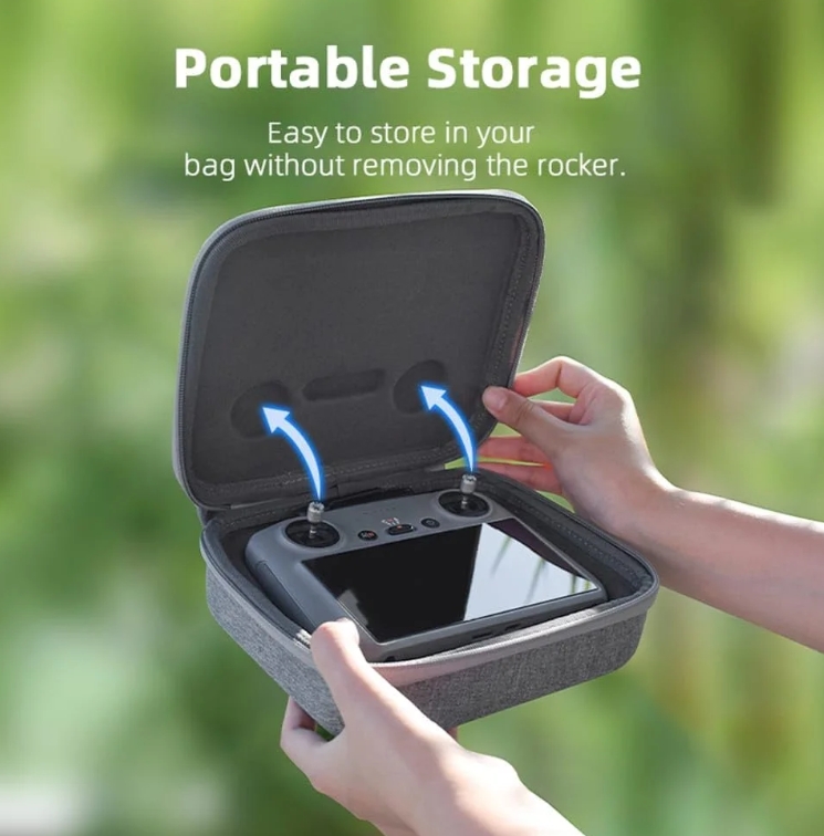 Carrying case Bag for DJI Mini 4 Pro Drone & Rc2 Remote Protective Compact Ca Best Air Travel Accessories (Combo Bags) - Image 2