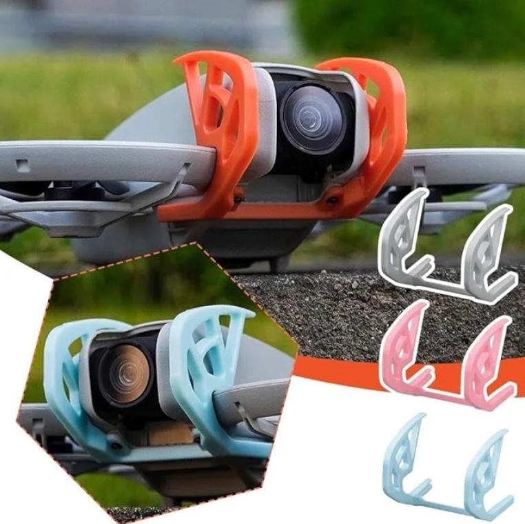 Lens Guard Compatible with DJI Neo – Durable ABS Material, Light Weight, Gimbal Camera Protector Safety Accessories (Orange) - Image 2