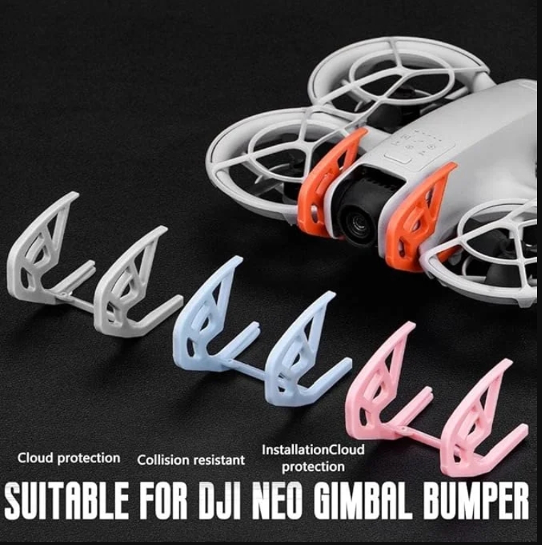 Lens Guard Compatible with DJI Neo – Durable ABS Material, Light Weight, Gimbal Camera Protector Safety Accessories (Orange) - Image 3
