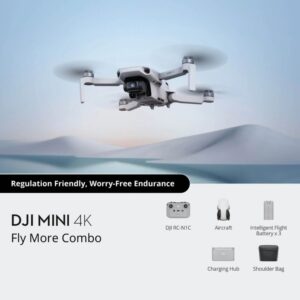 DJI Mini 4K Fly More Combo Drone Camera
