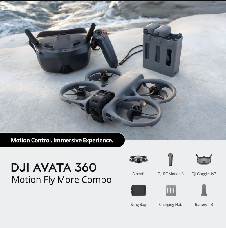 DJI Avata 360 Motion Fly More Combo