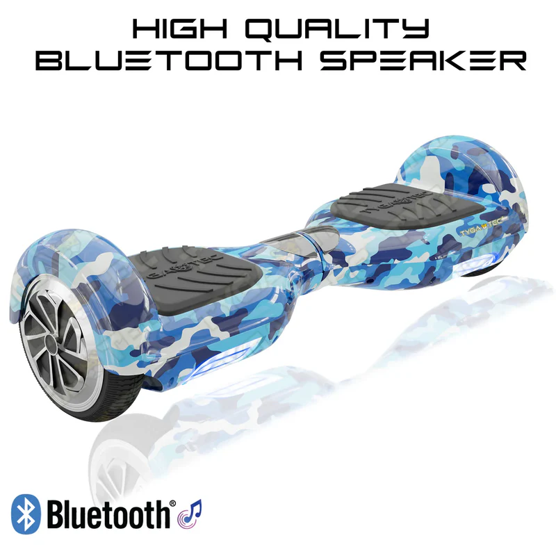 TYGATEC T2 + Auto Balancing Hoverboard App Connectivity - Military Blue - Image 5