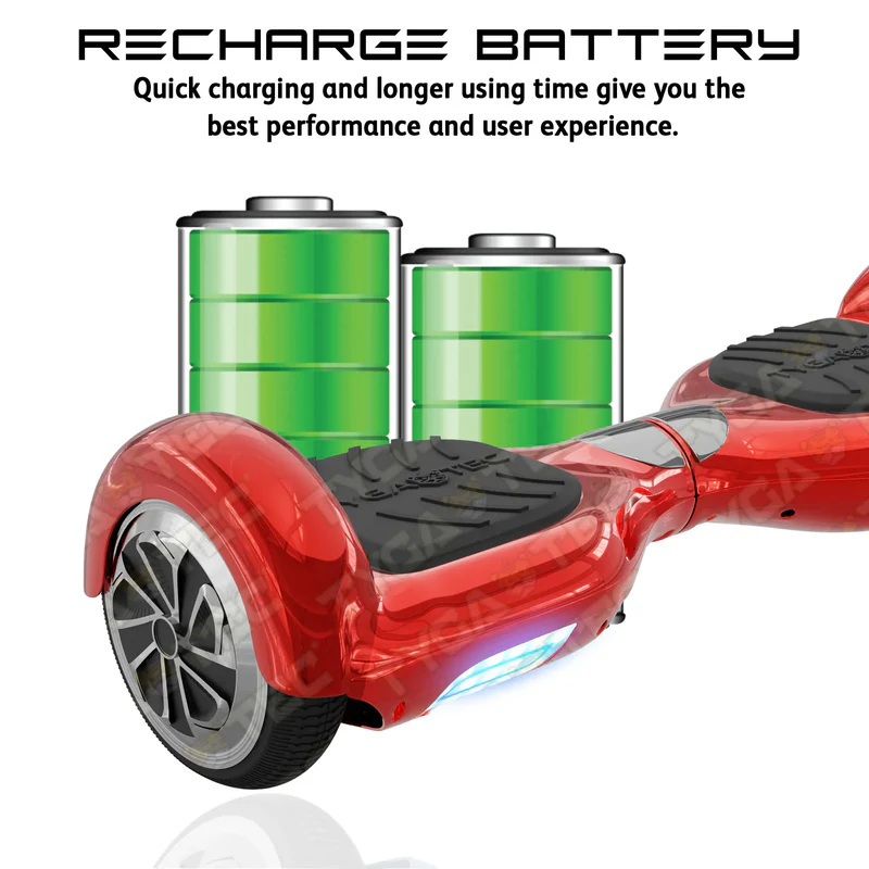 TYGATEC T2 + Auto Balancing Hoverboard App Connectivity - Red - Image 6