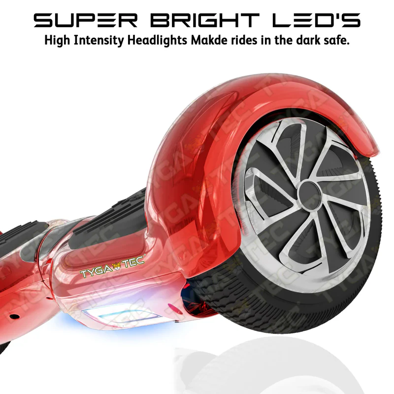 TYGATEC T2 + Auto Balancing Hoverboard App Connectivity - Red - Image 7