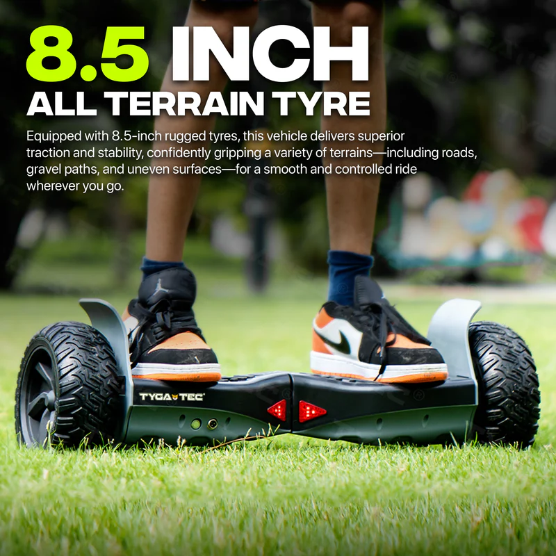TYGATEC T6 Off-Road SUV Hoverboard (White Multi Color) - Image 8