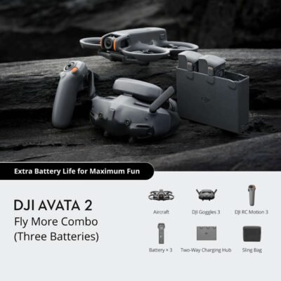 DJI Avata 2 Fly More Combo (Three Batteries) Drone Camera
