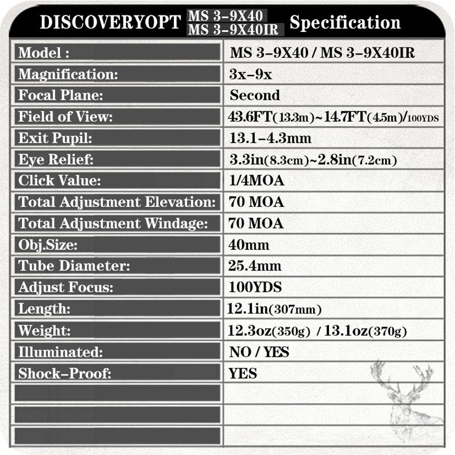 DISCOVERY MS3-9X40 - Image 8