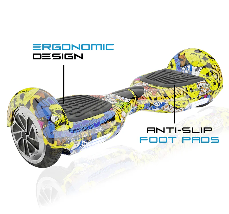 Tygatec T1 ECO - Self Balancing Electric Hoverboard (Edhardy Color) - Image 2