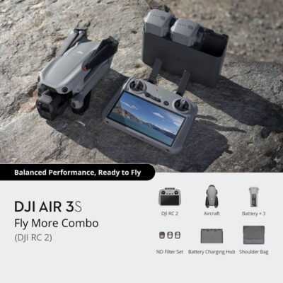 DJI Air 3S Fly More Combo Drone Camera (DJI RC 2)