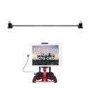 Data Cable Micro to Micro for Remote Control Cable(Black, 30Cm, Micro to Micro)