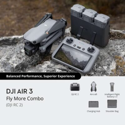 DJI Air 3 Fly More Combo Drone Camera with Smart Controller