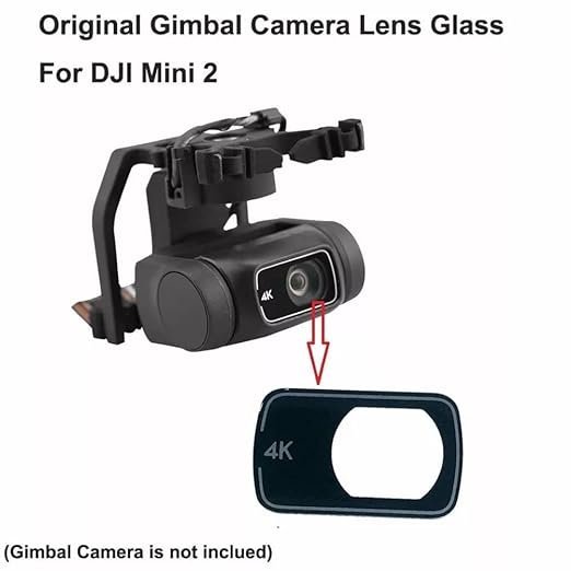 Gimble Lens Glass for mini 2 Camera lens Glass Repair Replacement Compatible with Dji Mavic Mini 2 Transperent - Image 4