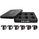 Filter Combo for DJI Mavic Mini/Mini 2/ SE/Mini 4K Accessories ND Filters Set MCUV+CPL+ND4+ND8+ND16+ND32 [6 in 1 Set(ND+UV)]