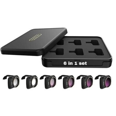 Filter Combo for DJI Mavic Mini/Mini 2/ SE/Mini 4K Accessories ND Filters Set MCUV+CPL+ND4+ND8+ND16+ND32 [6 in 1 Set(ND+UV)]