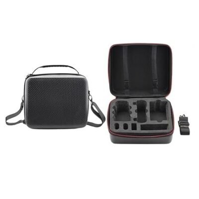 Carrying Case Bag for DJI Mavic Mini/Mini SE Protective PU Leather Soft Case (Combo Bag)