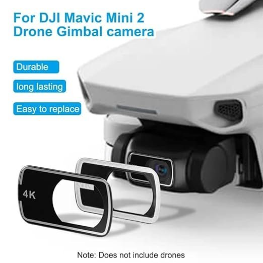 Gimble Lens Glass for mini 2 Camera lens Glass Repair Replacement Compatible with Dji Mavic Mini 2 Transperent - Image 3