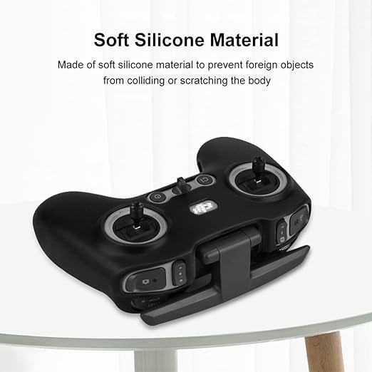 Silicone Cover & Neck Strap Lanyard for DJI FPV/Avata/Avata 2 Remote Controller 2 & 3 Accessories (Red/Black) - Image 6