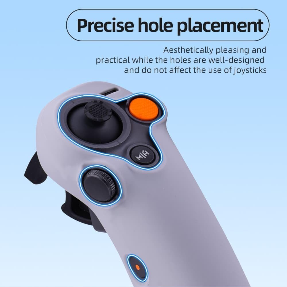 Silicone Cover Case for Motion Controller 3 Protection Assessories (Black) - Image 3