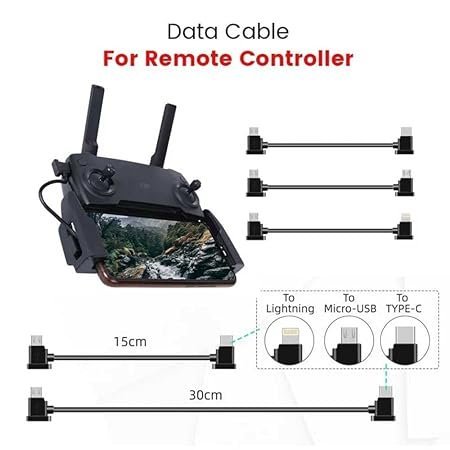Data Cable Micro to Micro for Remote Control Cable(Black, 30Cm, Micro to Micro) - Image 3