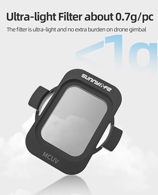 Nd Filters 6 in 1 Set Compatible with DJI Avata 2 German Optical Glass MCUV/ND8/16/32/64/128 Lens Filter (6 in 1 Set) - Image 6
