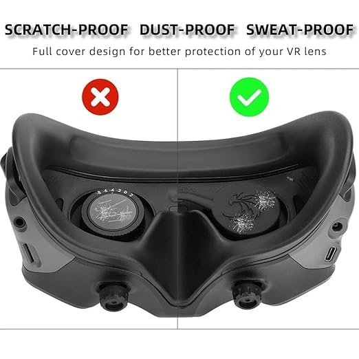 Lens Guard Compatible with DJI Goggles 2 & 3 Silicone Lens Protector Cover Cap Avata & Avata 2 Accessories - Image 4