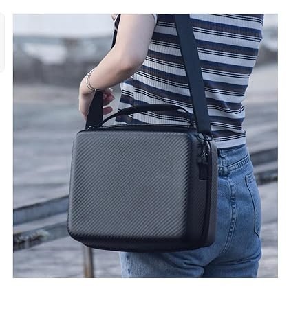 Carrying Case Bag for DJI Mavic Mini/Mini SE Protective PU Leather Soft Case (Combo Bag) - Image 5