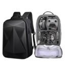 Carrying Case Bag For Dji Avata & Accessories with Safety Belt & EVA Foam Hard Shell Waterproof Backpack(Black/Grey)