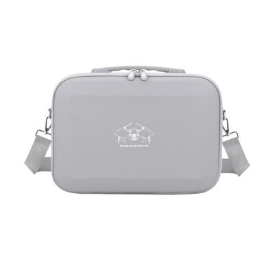 Nylon Carrying Case Bag For Dji Mini 4 Pro & Accessories - Compact Travel Protection Case (Grey)