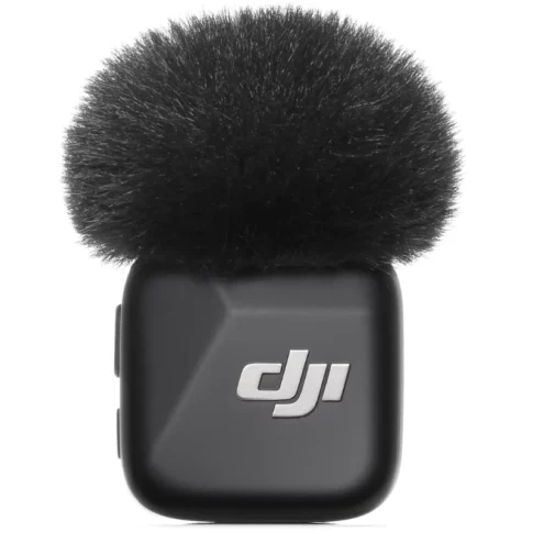 DJI Mic Mini Clip-On Transmitter with Built-In Microphone (2.4 GHz, Infinity Black) - Image 5