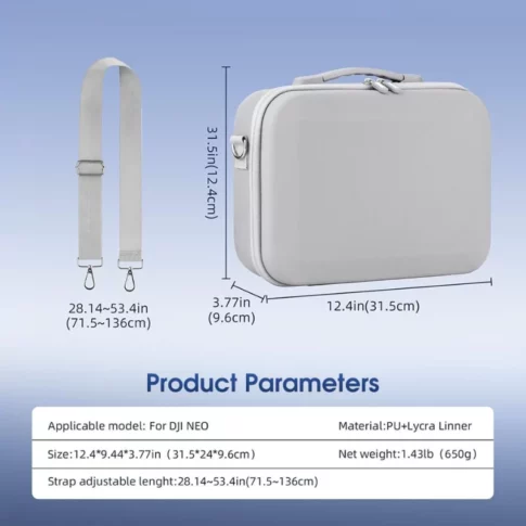 DJI Neo Portable Storage Bag Carrying Case (Fits Fly More Combo) - Image 7