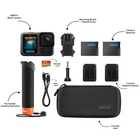 GoPro HERO13 Black Accessories Bundle Pack - Image 2