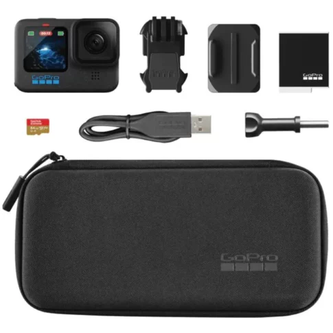 Gopro Hero 12 Basic Kit with 64gb Memory Card & Carry Case Combo - Image 8