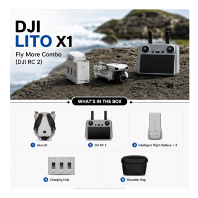 DJI Lito X1 Fly More Combo (DJI RC 2)