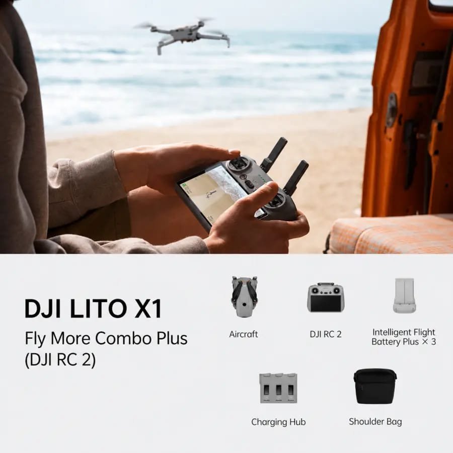DJI Lito X1 Fly More Combo Plus (RC 2) - Image 6