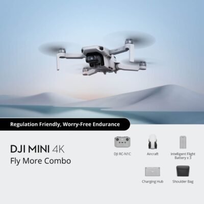 DJI Mini 4K Fly More Combo Drone Camera