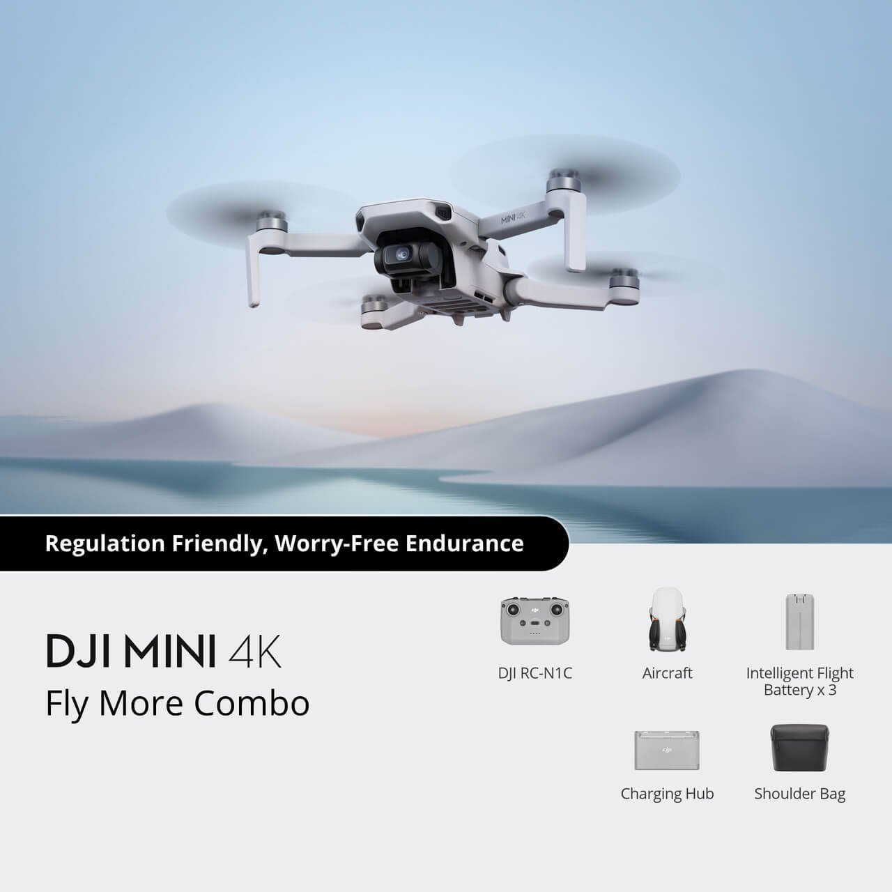 DJI Mini 4K Fly More Combo Drone Camera