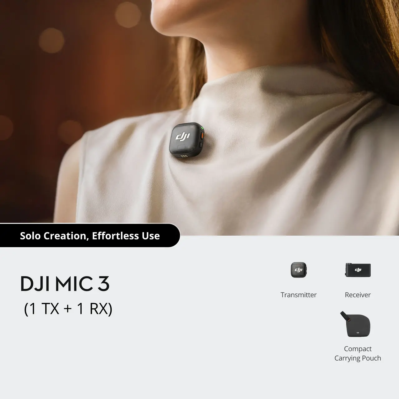 DJI Mic 3 (1TX + 1RX) - Image 2