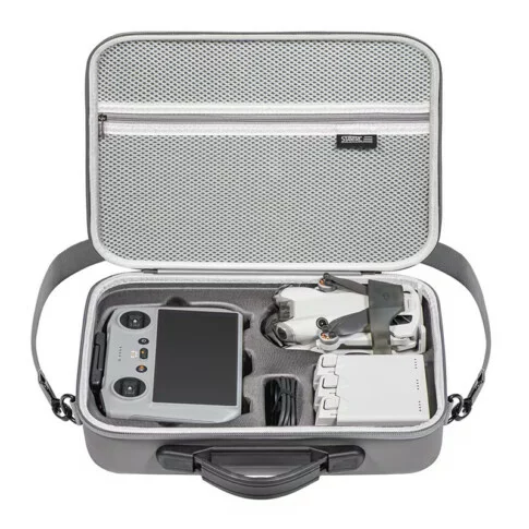 Shoulder Bag, Carry Case for DJI Mini 4 pro and Mini 3 Pro (Store Batteries, DJI RC 2 and Cables) - Image 2