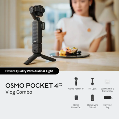 DJI Osmo Pocket 4P Vlog Combo